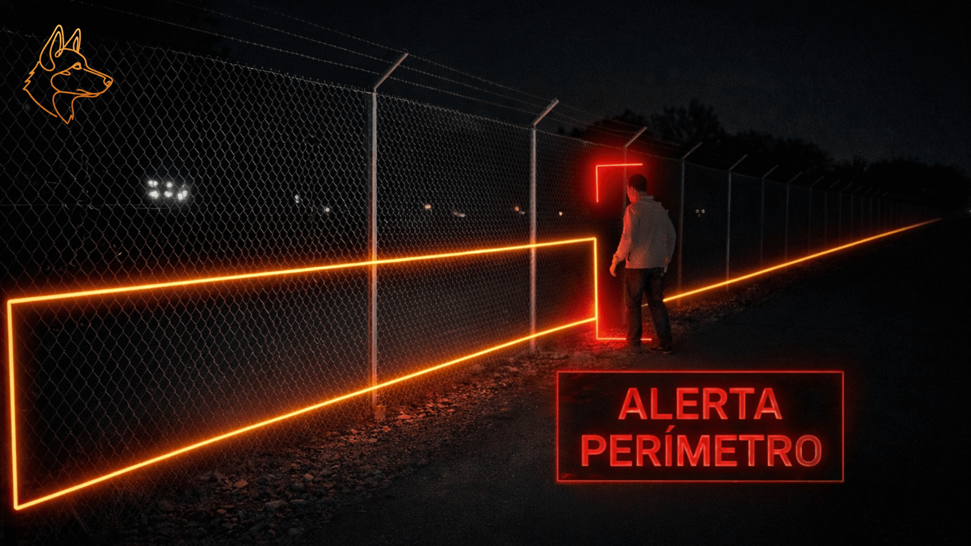 Sistema de detección de intrusos perimetral con inteligencia artificial nocturna